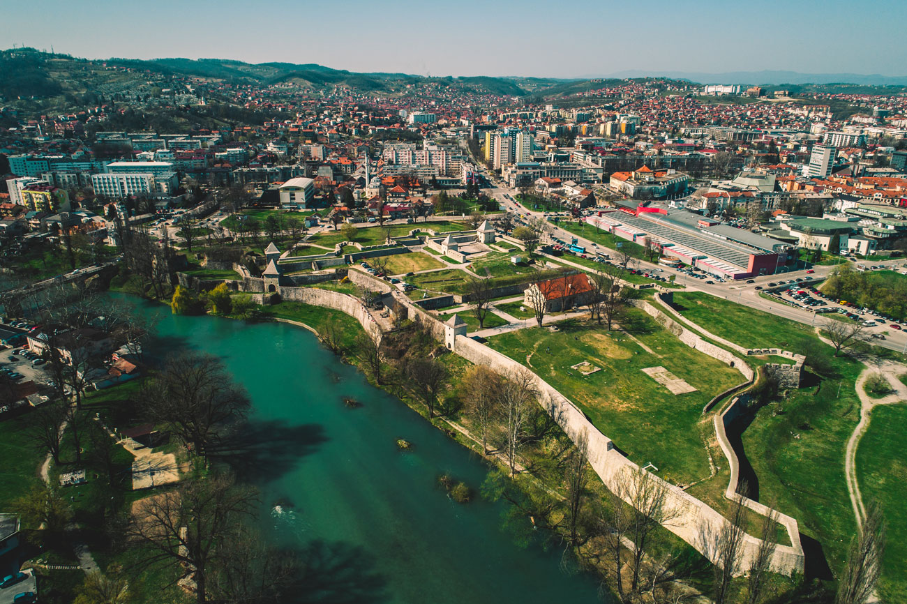 Kastel Fortress - the oldest historical monument in the city of Banja Luka.
